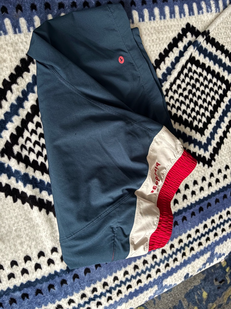 Birddogs Men's Athletic Shorts In Navy With Red And White Trim